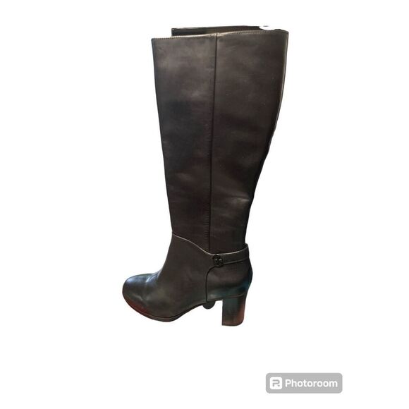 Women's Adonnys Memory Foam Knee High Dress Boots, size 6 color black - Picture 1 of 9